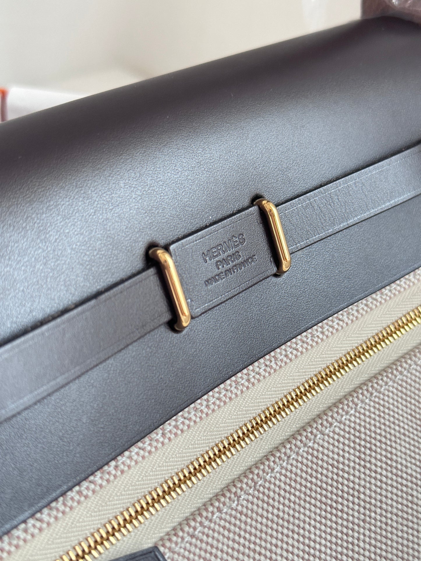 MINI HERBAG Ecru/Beige/Ebene GHW