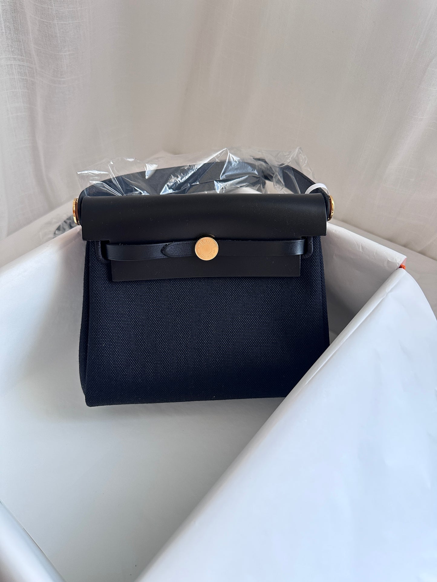 MINI HERBAG Black GHW