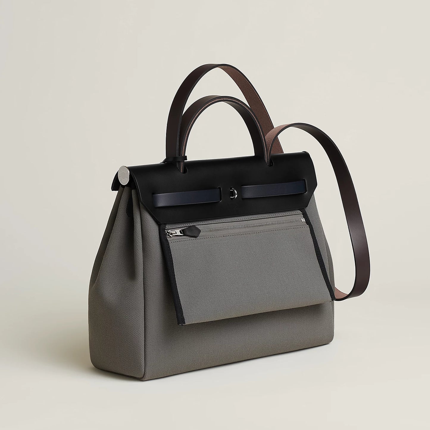 HERBAG 31 Gris Fumée/Ebene/Black/Blue Indigo PHW