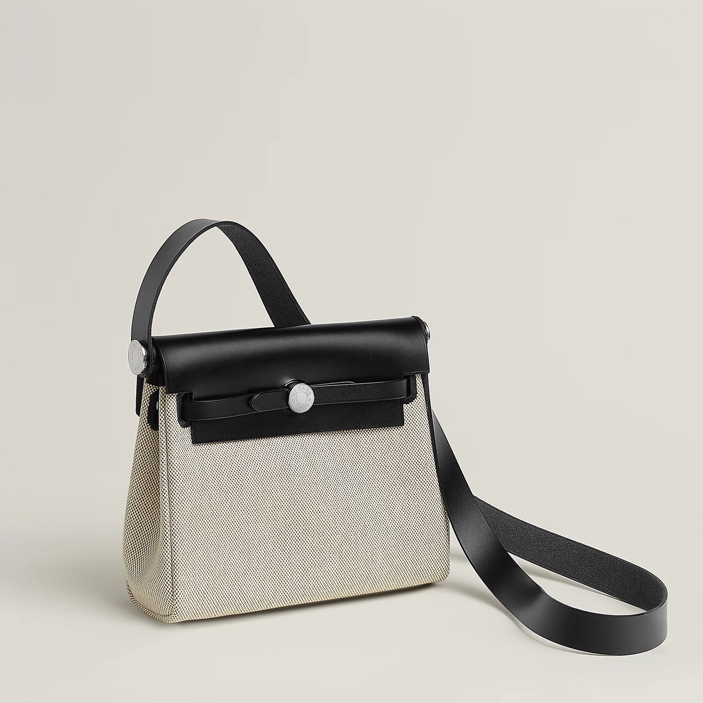 MINI HERBAG Ecru/Amande/Black PHW