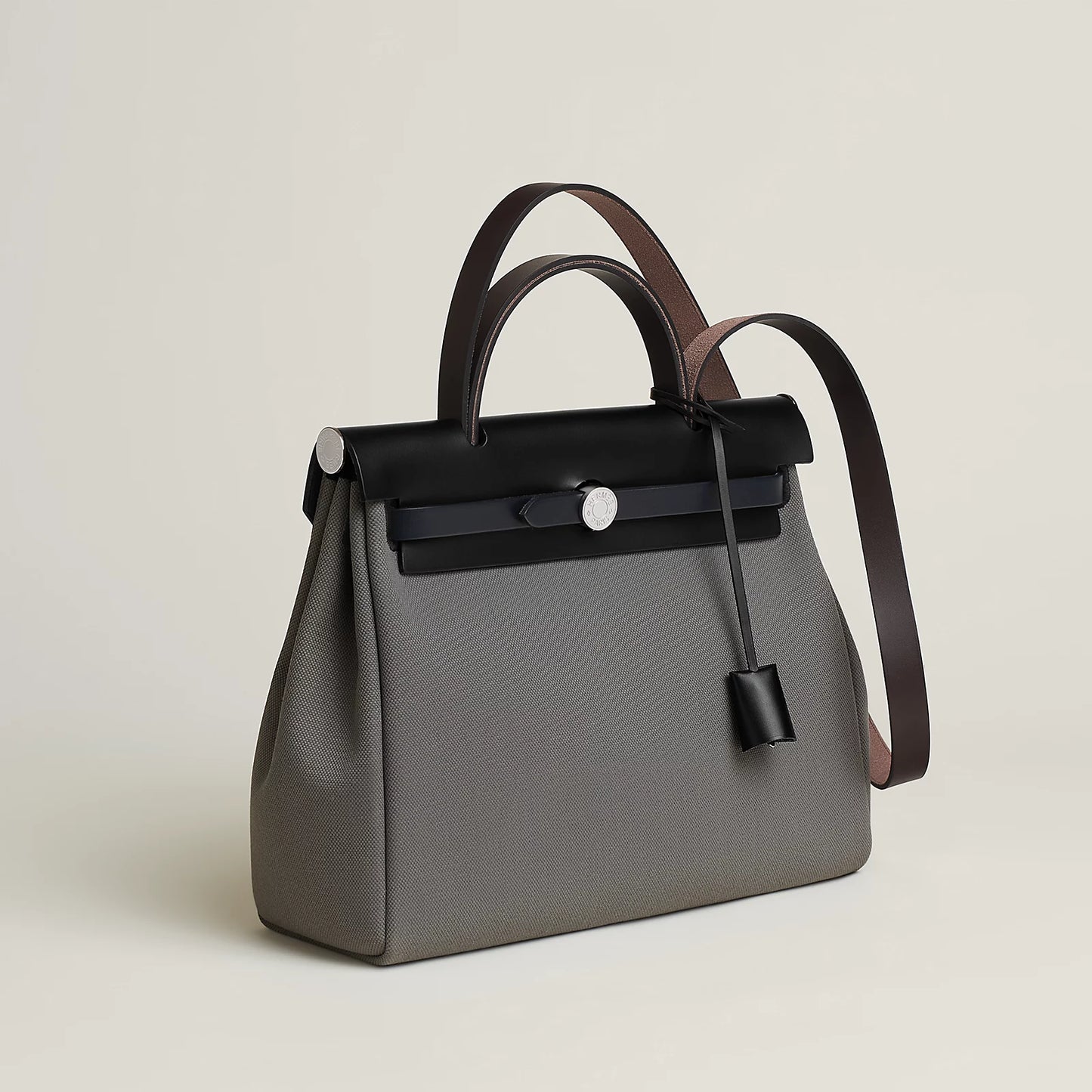 HERBAG 31 Gris Fumée/Ebene/Black/Blue Indigo PHW