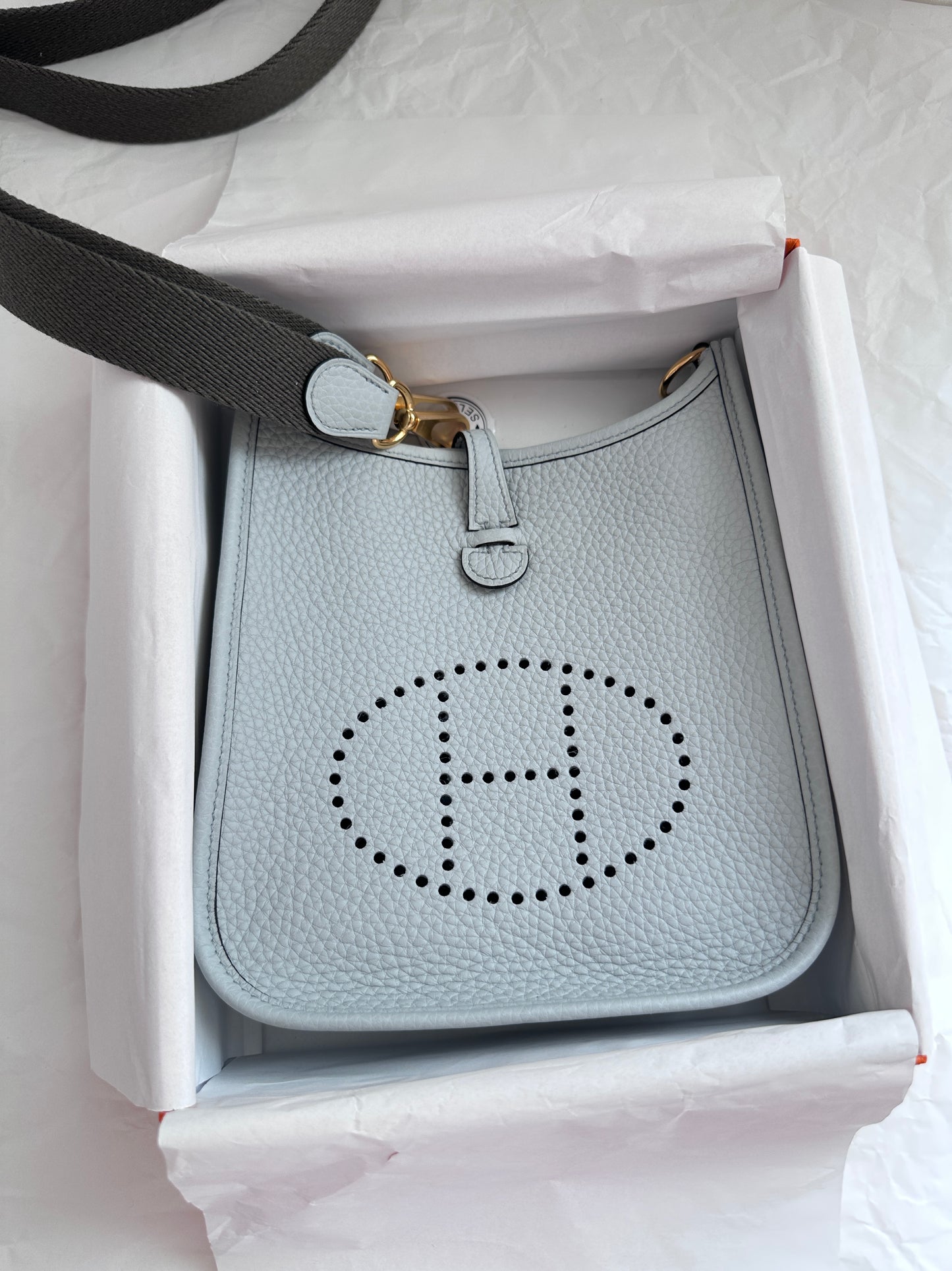 EVELYNE 16
Blue Pale/Gris Etain GHW