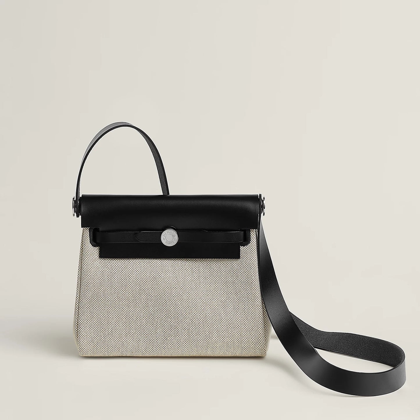 MINI HERBAG Ecru/Amande/Black PHW