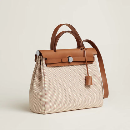HERBAG 31 Ecru/Beige/Fauve PHW
