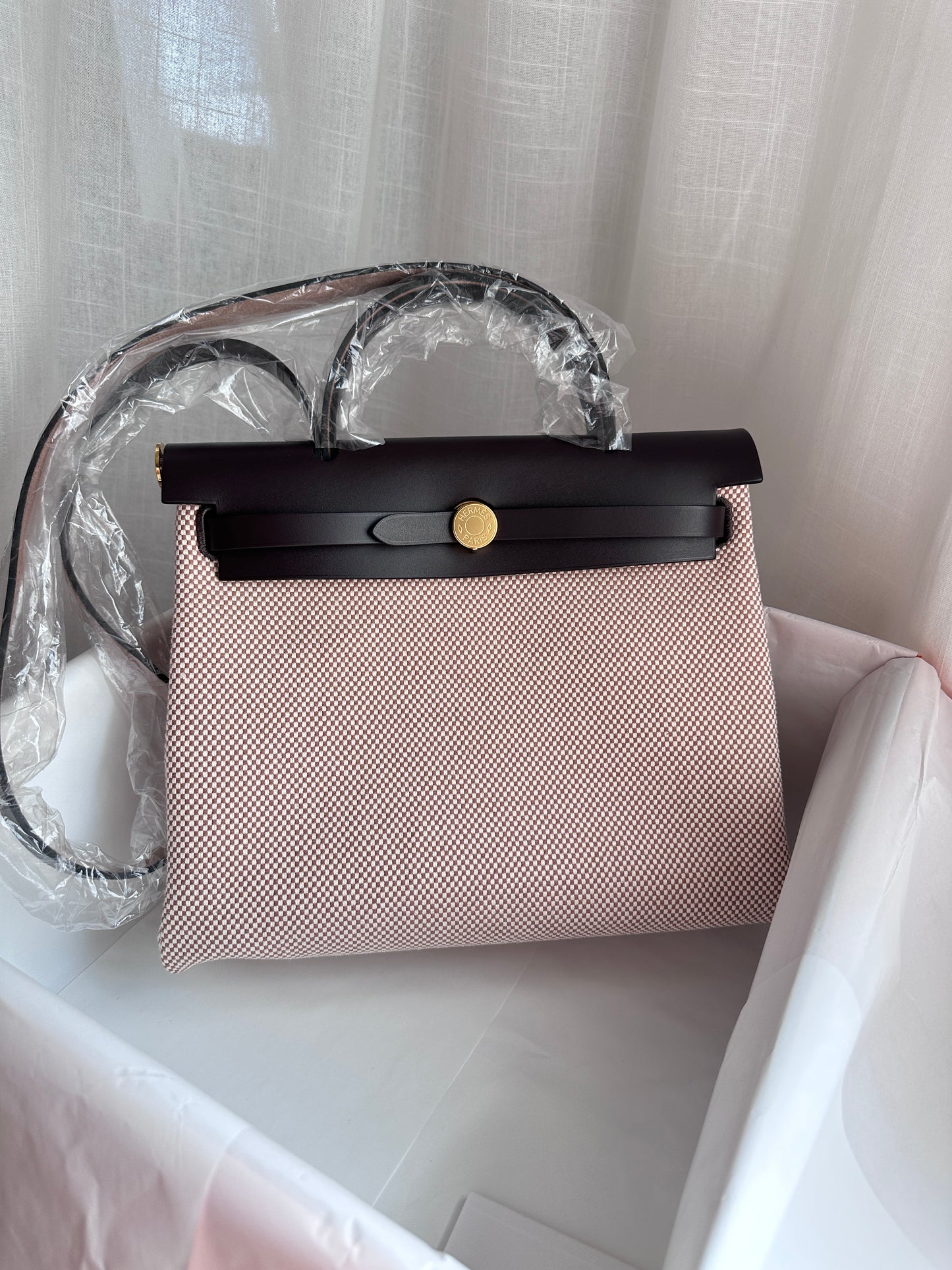 HERBAG 31 Ecru/Beige/Ebene GHW