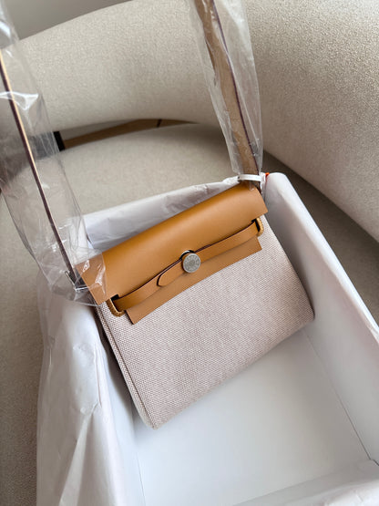 MINI HERBAG Ecru/Beige/Sesame PHW