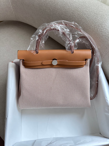 HERBAG 31 Ecru Beige Naturel Sable PHW