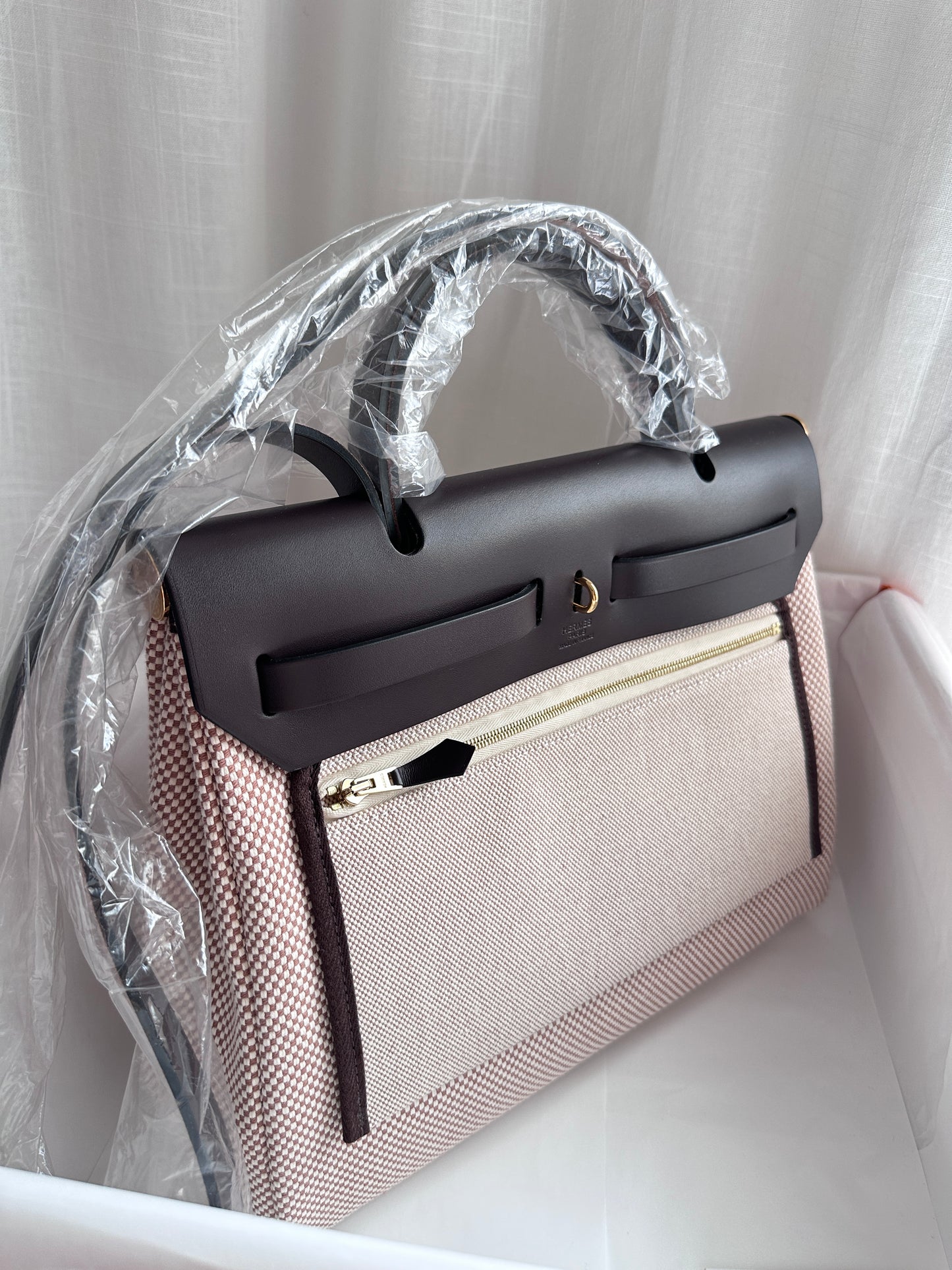 HERBAG 31 Ecru/Beige/Ebene GHW