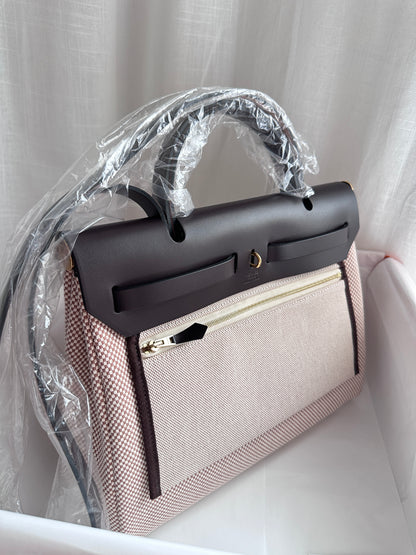 HERBAG 31 Ecru/Beige/Ebene GHW