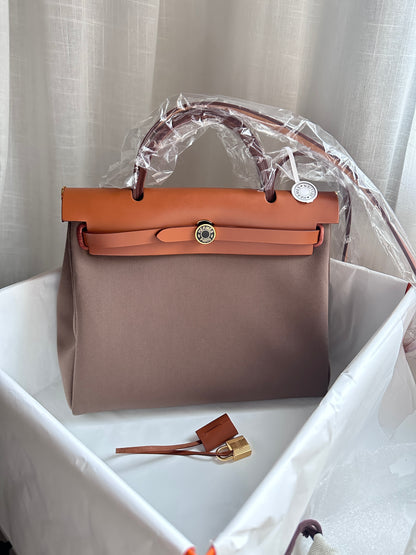 HERBAG 31 Etoupe/Fauve/Ebene LAQUE