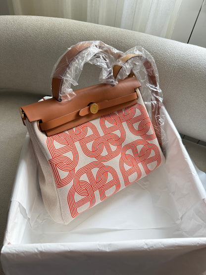 Herbag 31 Orange Mecano Ecru Beige