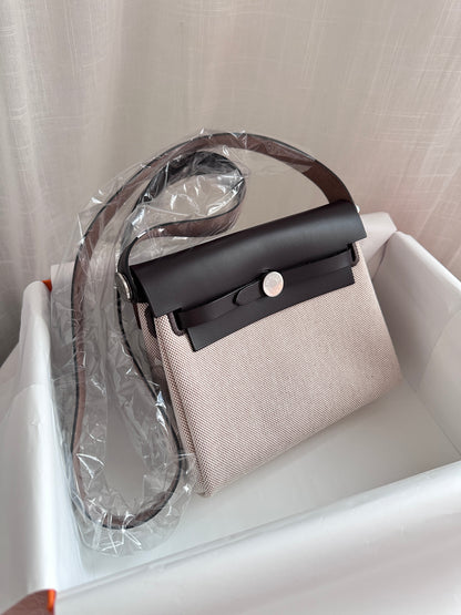 MINI HERBAG Ecru/Beige/Ebene PHW