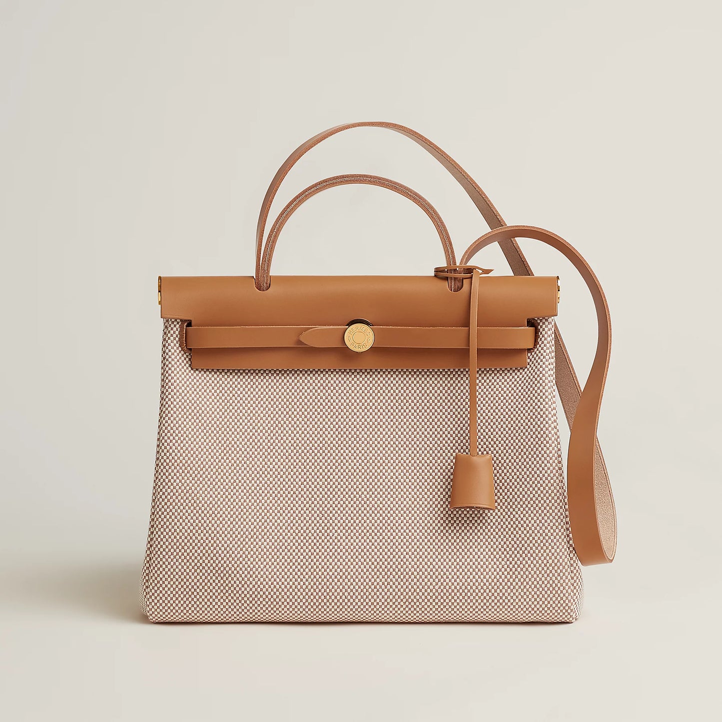 HERBAG 31 Ecru/Beige/Naturel GHW