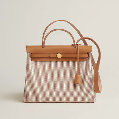 HERBAG 31 Ecru/Beige/Naturel GHW