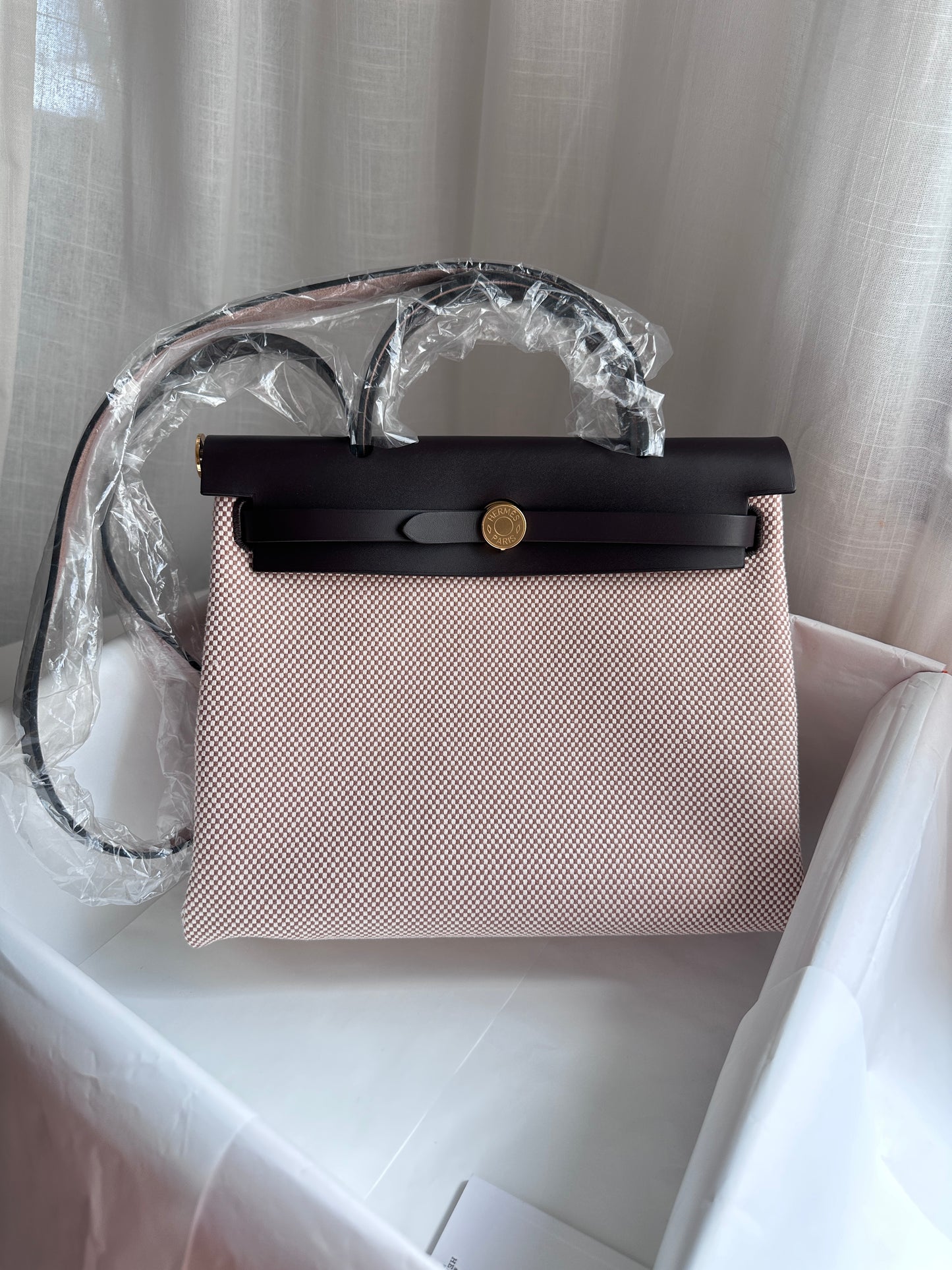HERBAG 31 Ecru/Beige/Ebene GHW