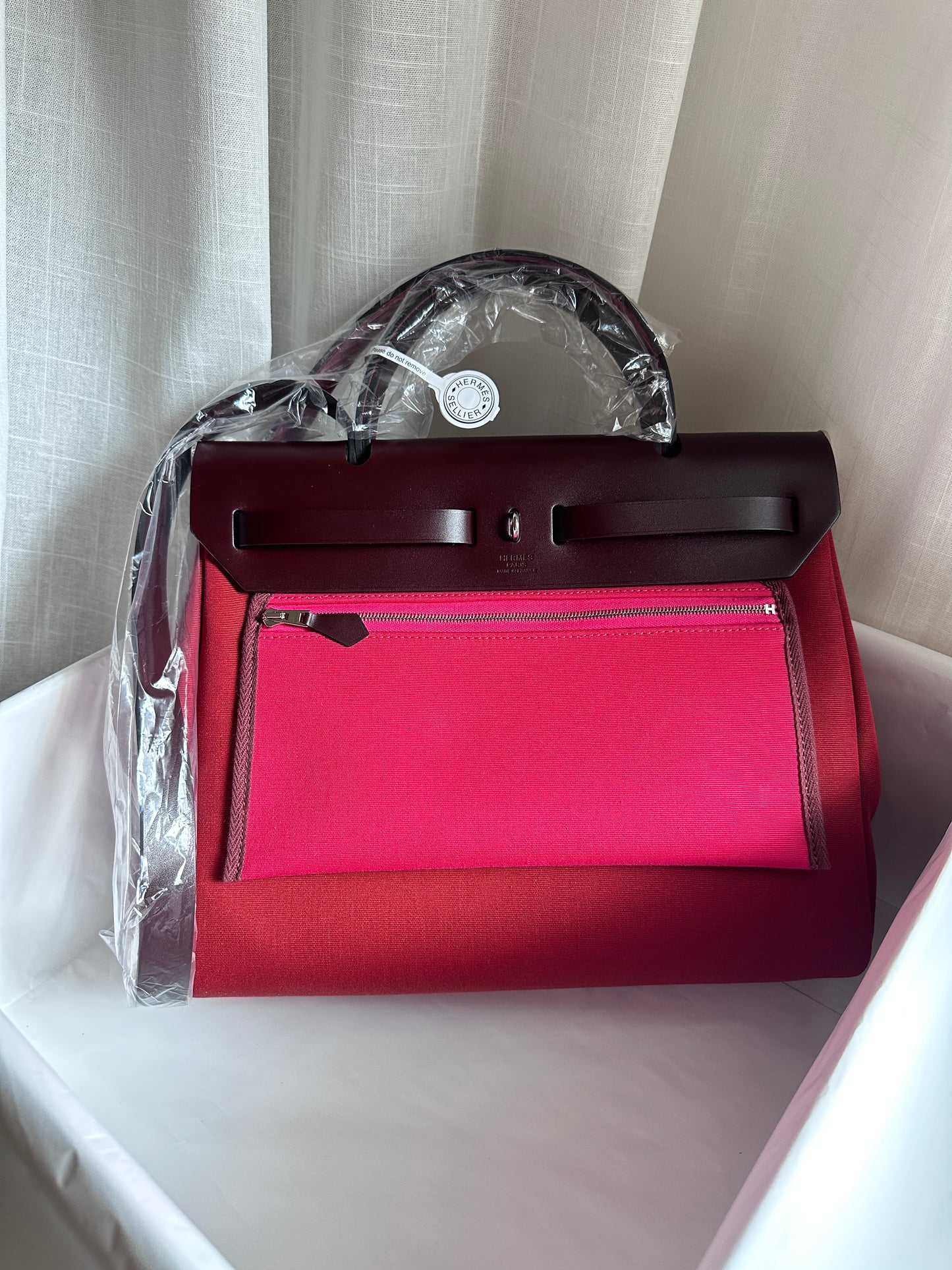 HERBAG 31 Rouge Vénitien/Extrême/Rouge Sellier PHW