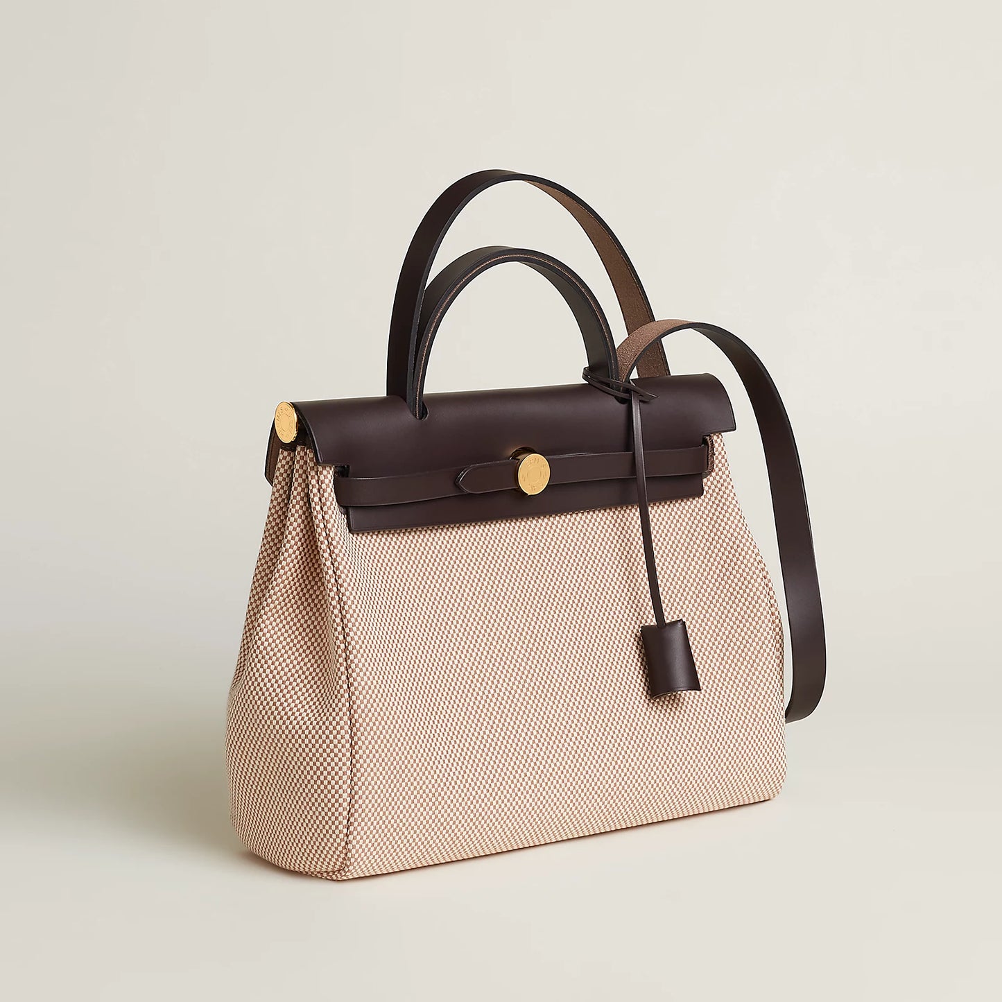 HERBAG 31 Ecru/Beige/Ebene GHW