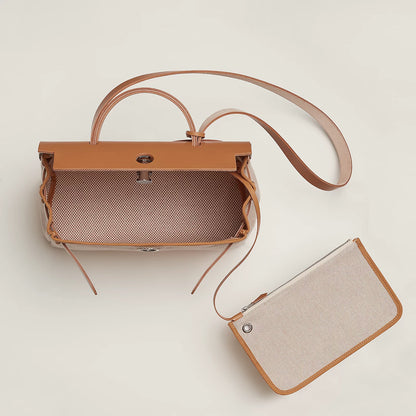 HERBAG 31 Ecru Beige Naturel Sable PHW