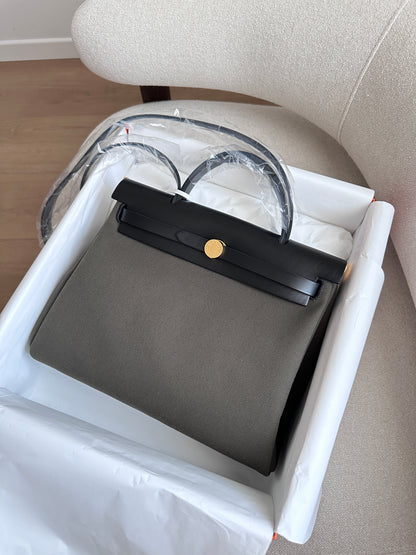HERBAG 31 Vert Bronze/Black GHW