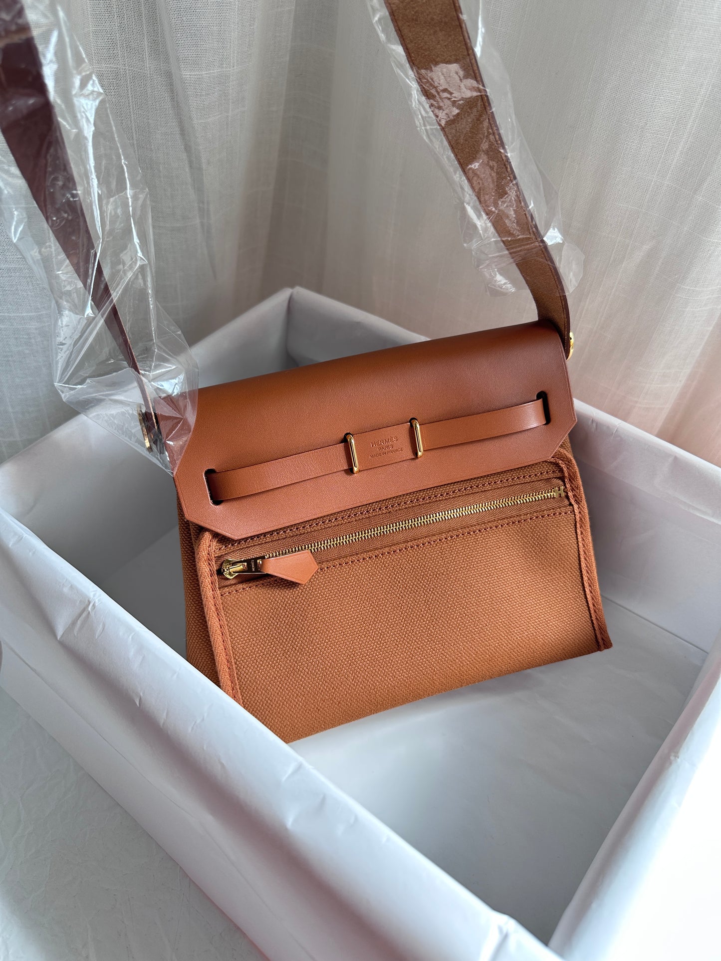 MINI HERBAG Fauve GHW