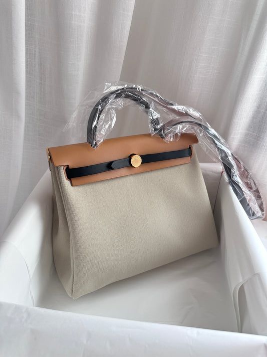 HERBAG 31 Beton/Ebene/Naturel Sable/Black GHW