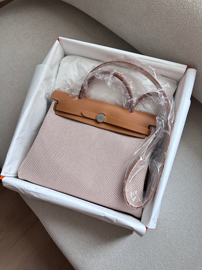 HERBAG 31 Ecru Beige Naturel Sable PHW