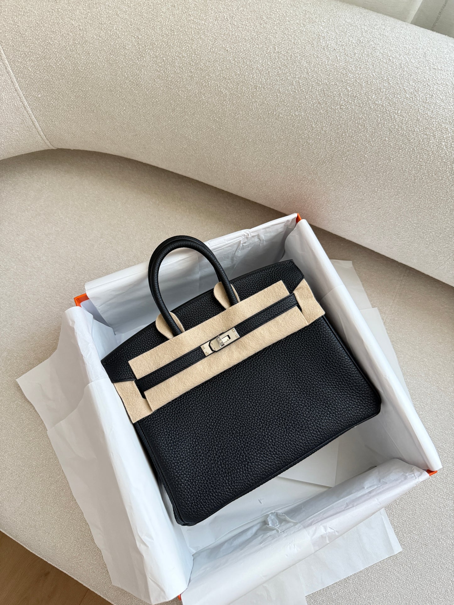 BIRKIN 25 Black PHW
