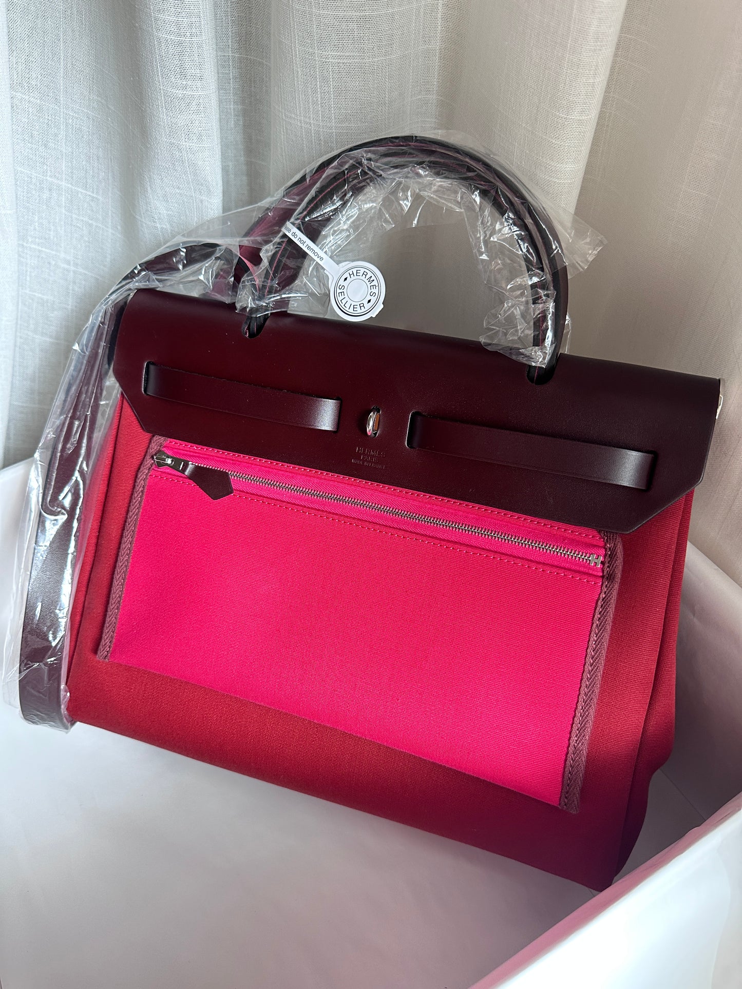 HERBAG 31 Rouge Vénitien/Extrême/Rouge Sellier PHW