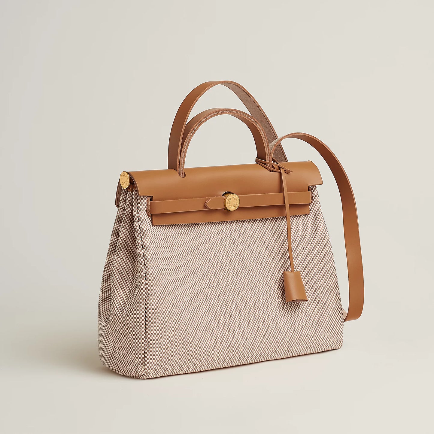 HERBAG 31 Ecru/Beige/Naturel GHW