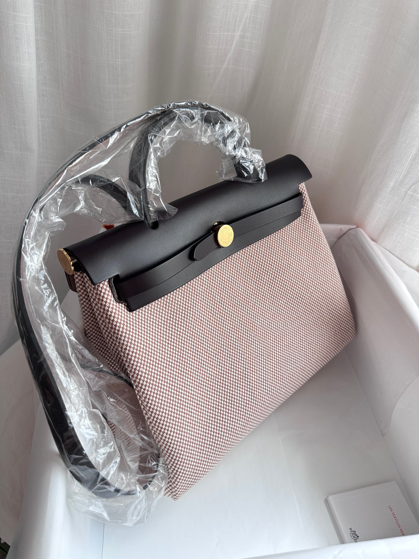 HERBAG 31 Ecru/Beige/Ebene GHW