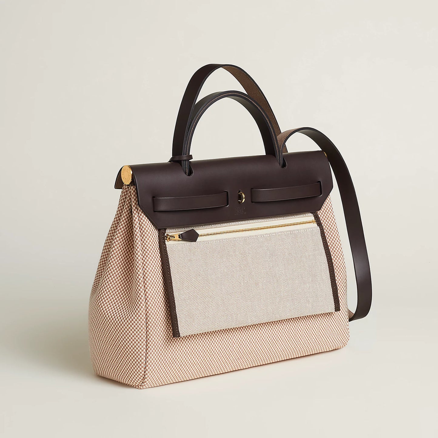 HERBAG 31 Ecru/Beige/Ebene GHW