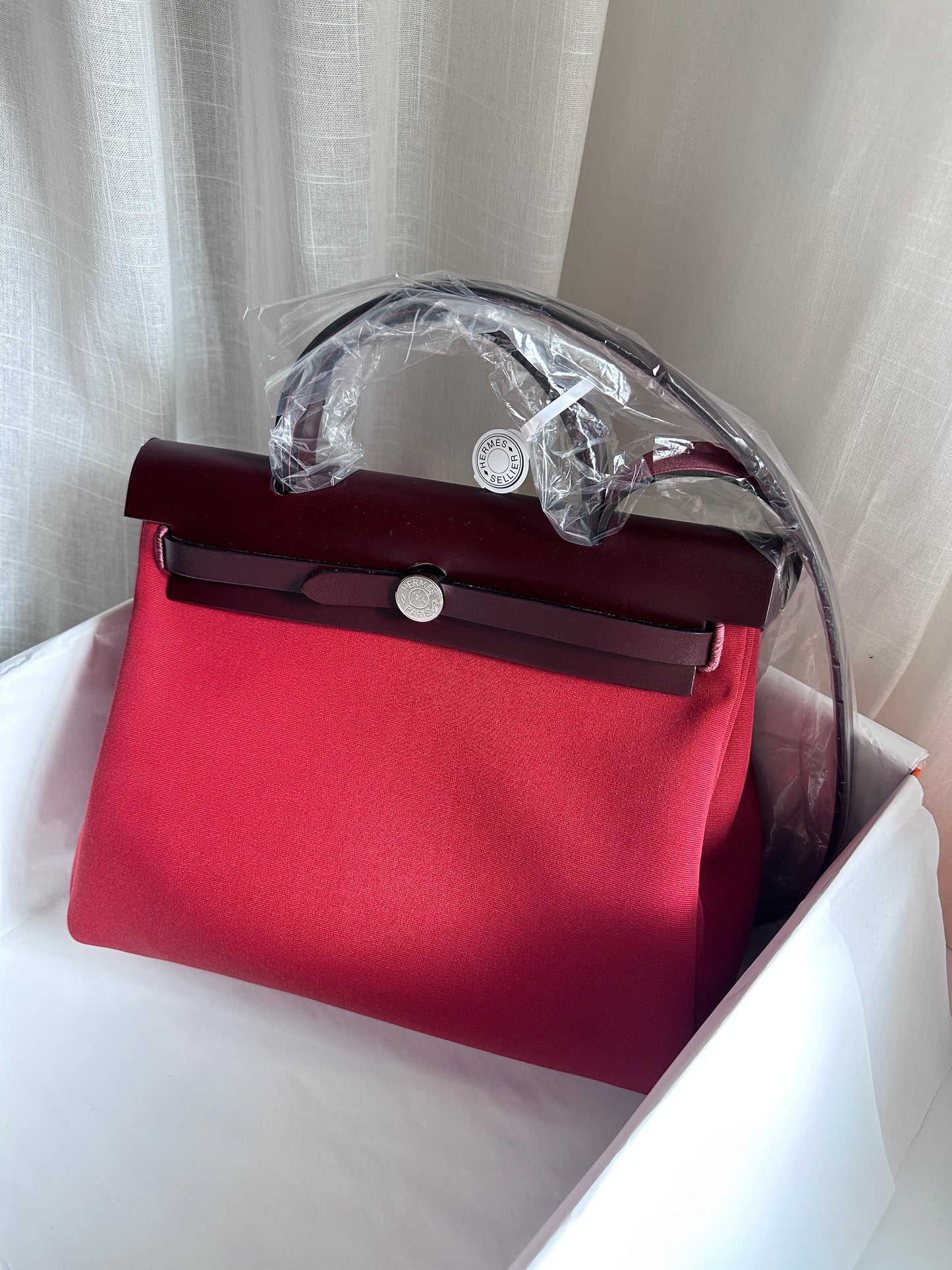 HERBAG 31 Rouge Vénitien/Extrême/Rouge Sellier PHW