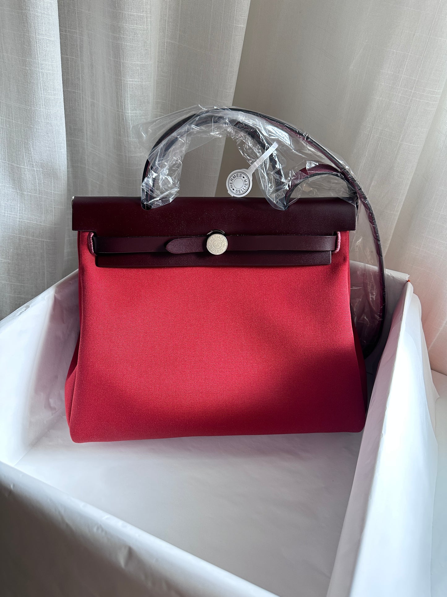 HERBAG 31 Rouge Vénitien/Extrême/Rouge Sellier PHW