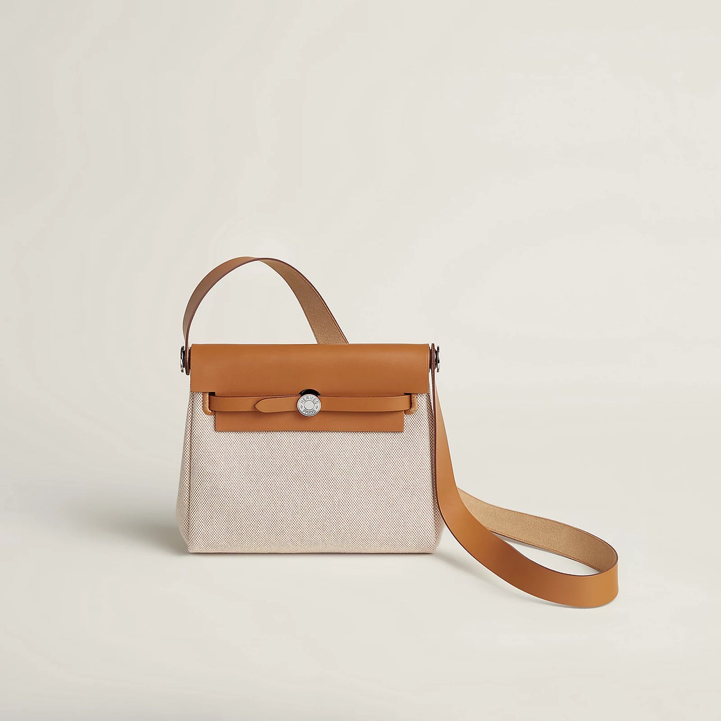 MINI HERBAG Ecru Beige Naturel Sable PHW