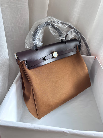 HERBAG 31 Alezan/Ébène/Bleu Brume LAQUE