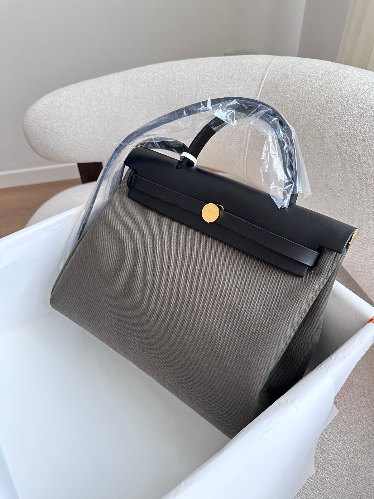 HERBAG 31 Vert Bronze/Black GHW