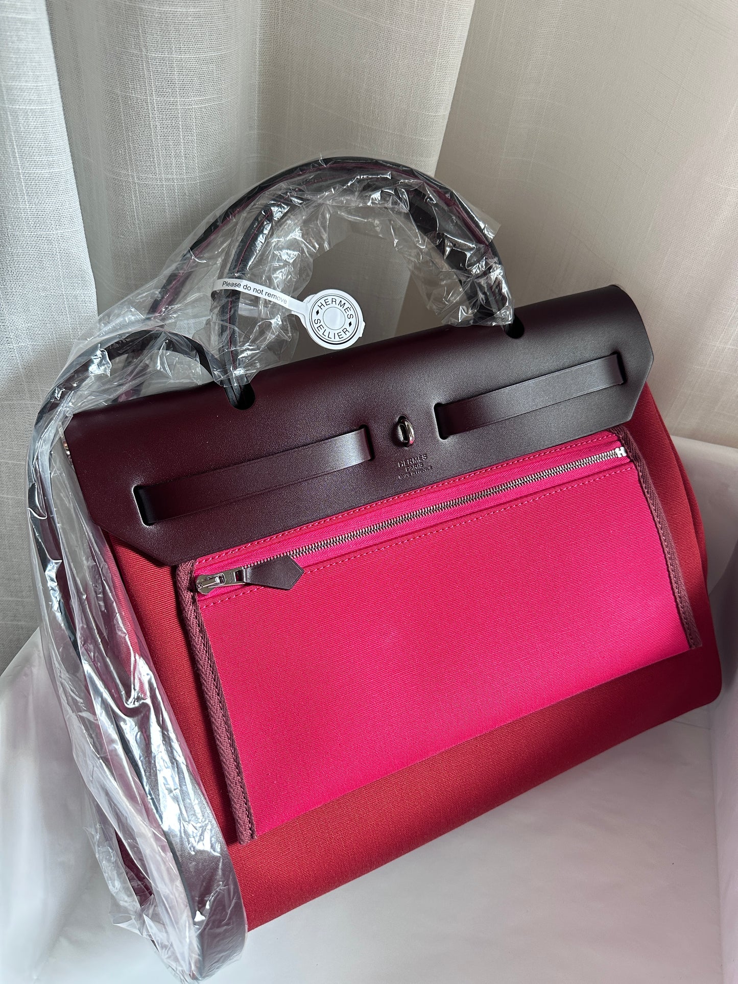 HERBAG 31 Rouge Vénitien/Extrême/Rouge Sellier PHW