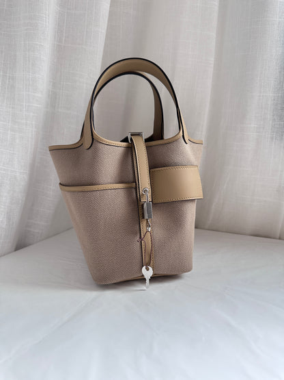 P18 Beige Marfa/Poussiere PHW