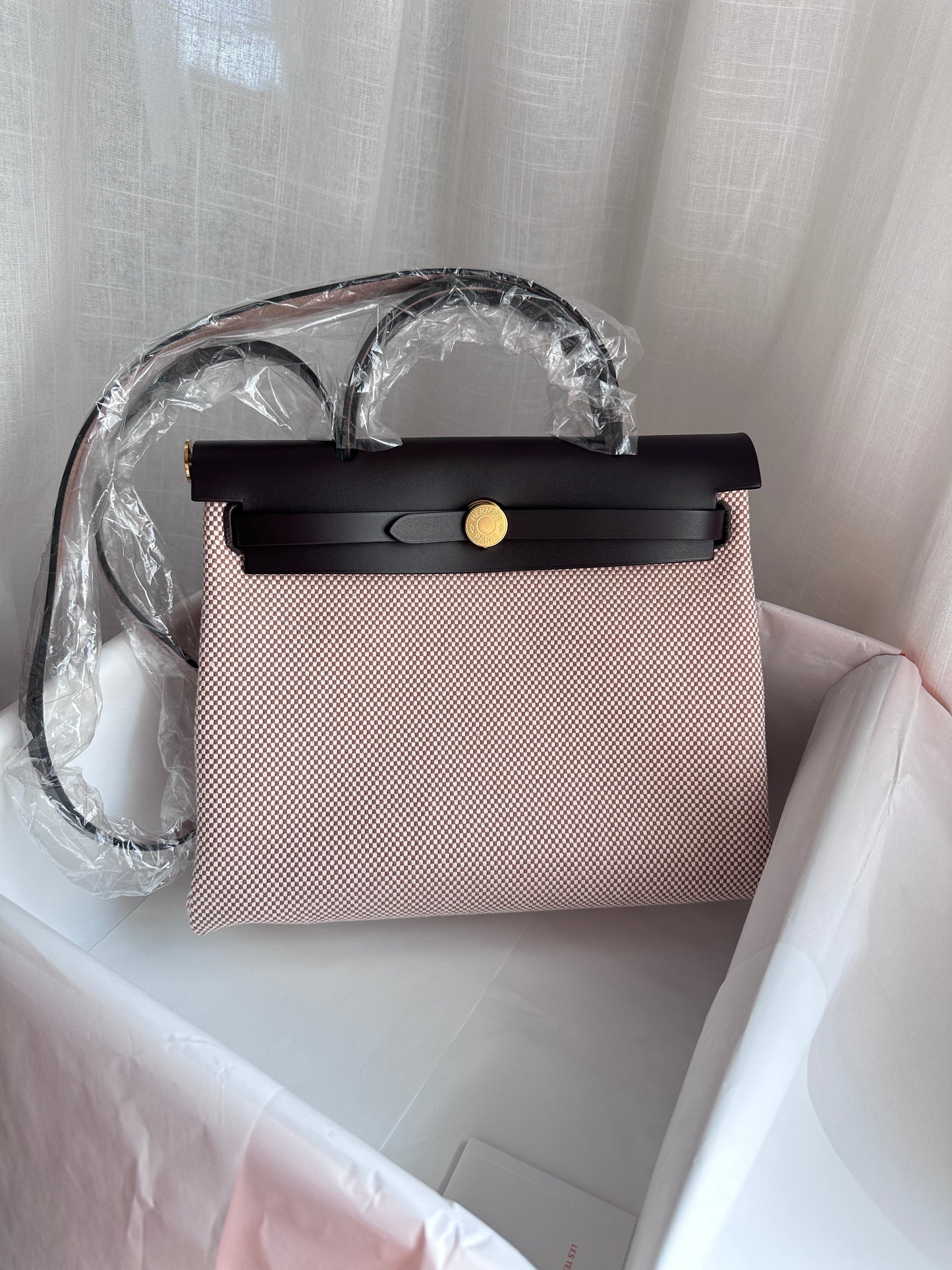 HERBAG 31 Ecru/Beige/Ebene GHW