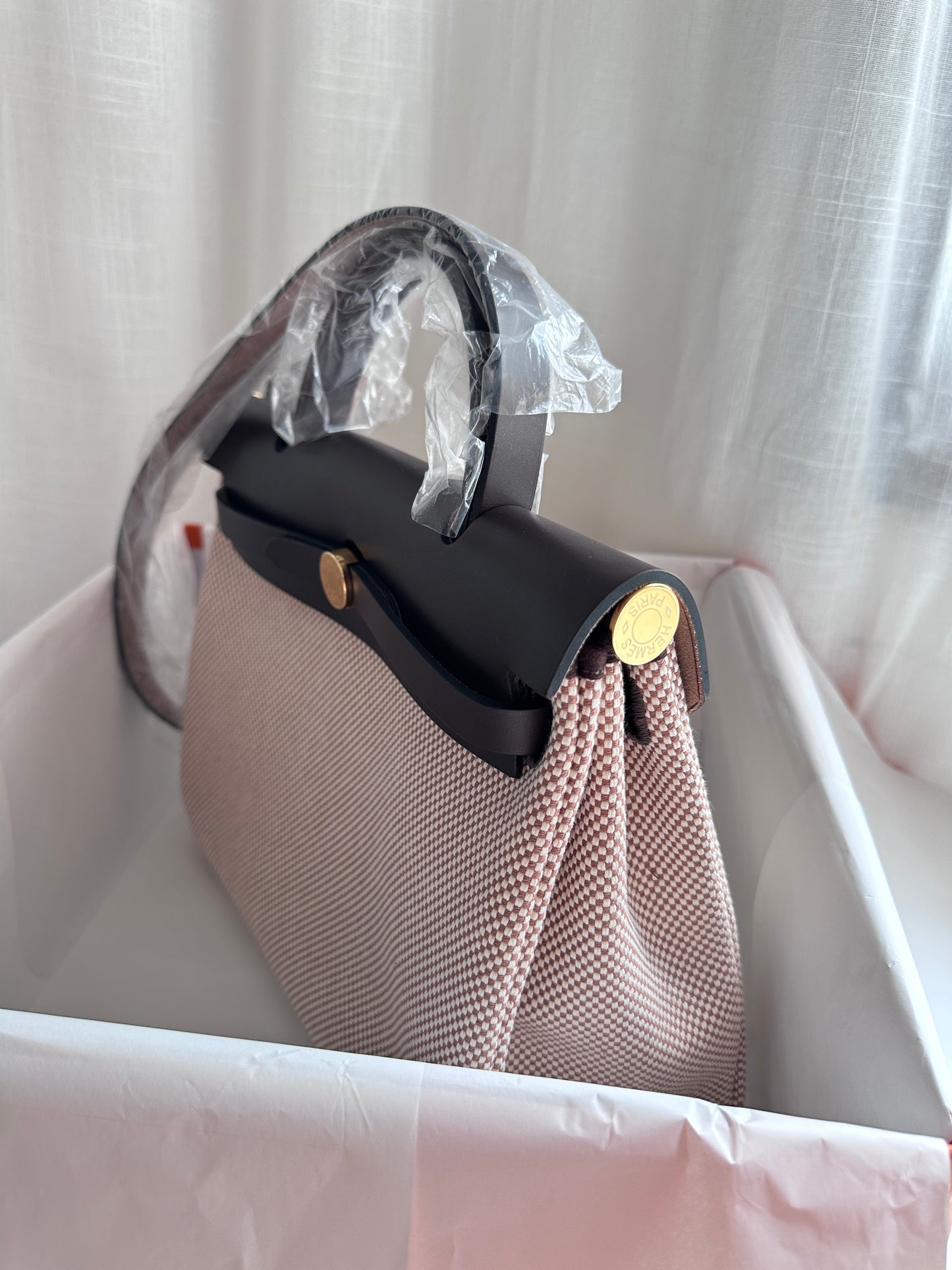 HERBAG 31 Ecru/Beige/Ebene GHW