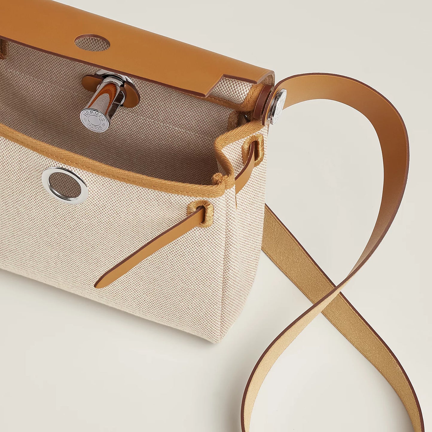 MINI HERBAG Ecru/Beige/Sesame PHW