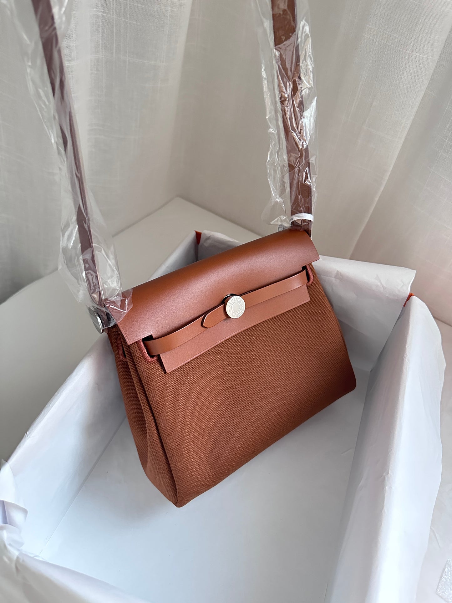 MINI HERBAG Fauve PHW