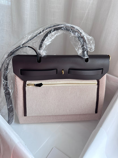 HERBAG 31 Ecru/Beige/Ebene GHW