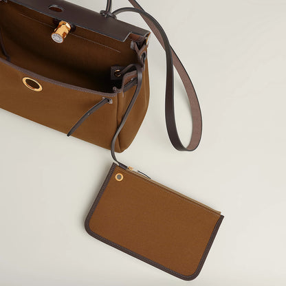 HERBAG 31 Alezan/Ébène/Bleu Brume LAQUE