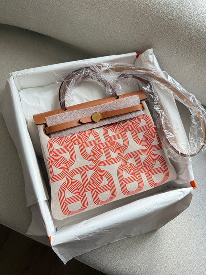 Herbag 31 Orange Mecano Ecru Beige