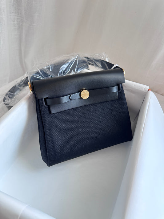 MINI HERBAG Black GHW
