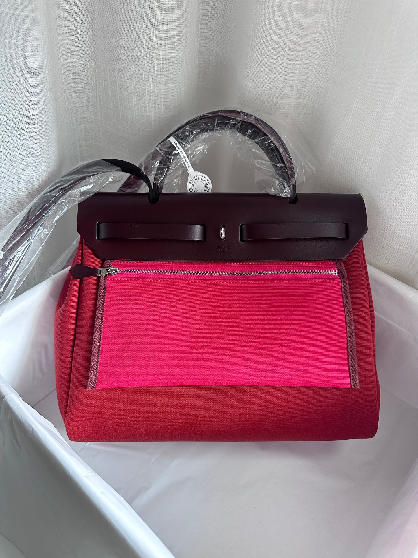 HERBAG 31 Rouge Vénitien/Extrême/Rouge Sellier PHW