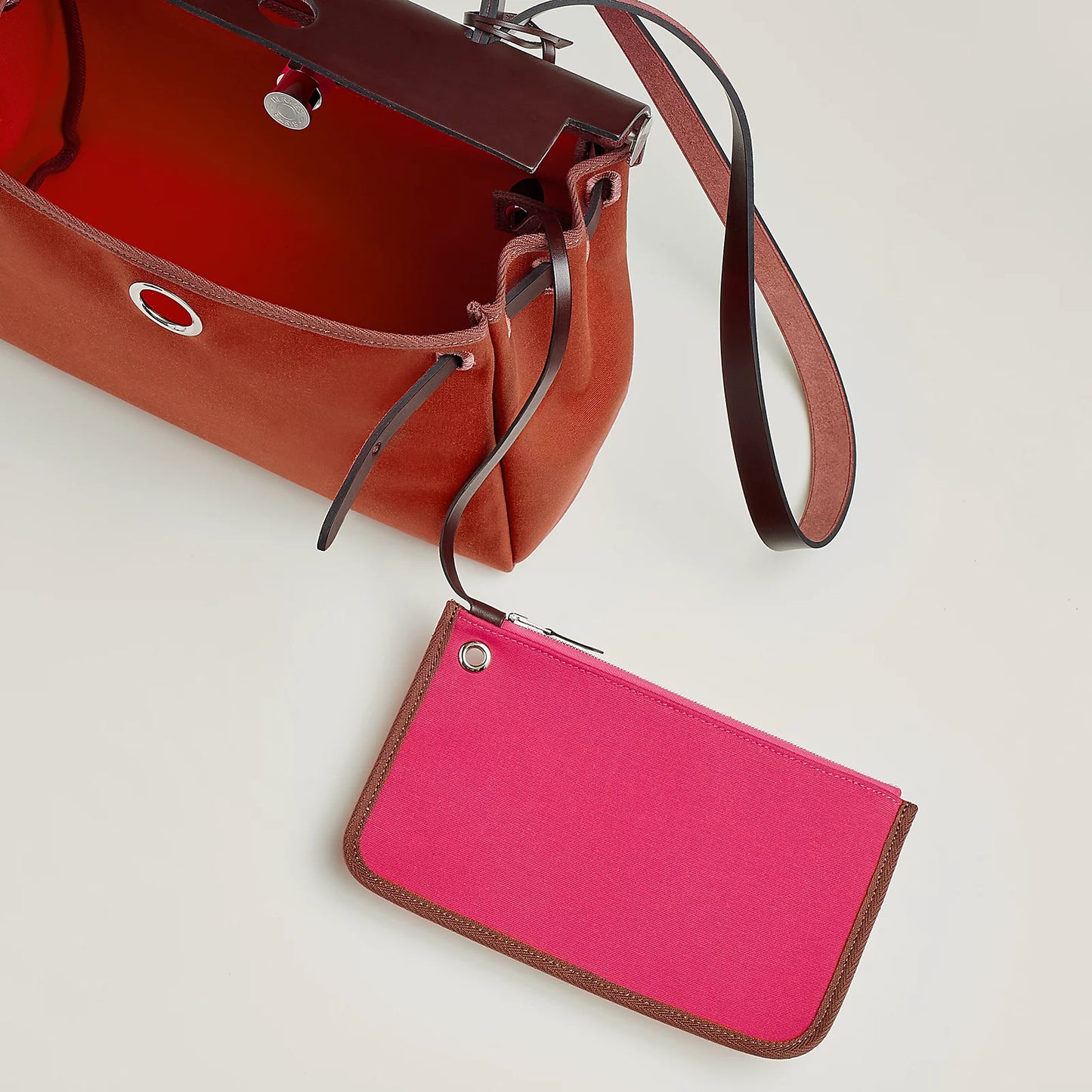 HERBAG 31 Rouge Vénitien/Extrême/Rouge Sellier PHW