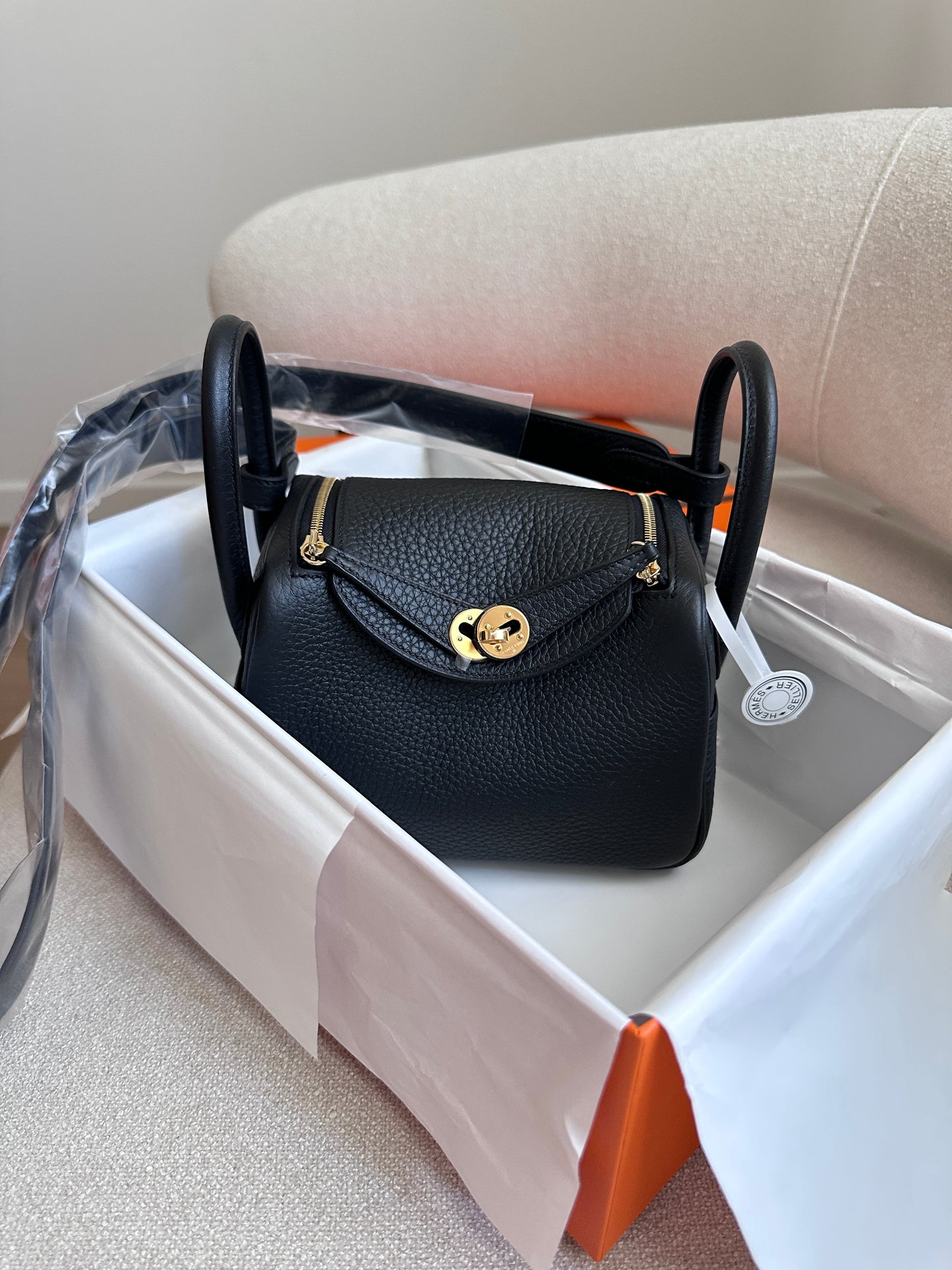 MINI LINDY Black GHW