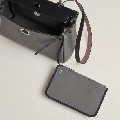 HERBAG 31 Gris Fumée/Ebene/Black/Blue Indigo PHW